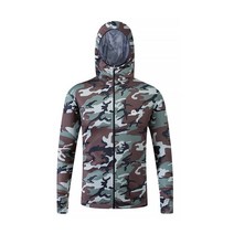 DM 알럽핏 낚시 밀리터리 야외 보호 의류 상의, 위장 그린