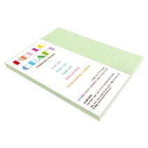 종이문화 양면 엠보싱지 다빈치엠보 16절 No. 83 라이트그린 55p, 1개
