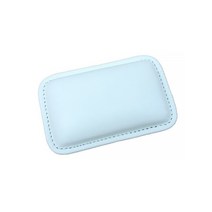 DM 알럽컴 가죽 마우스 미니 사각 패드, 화이트, 1개