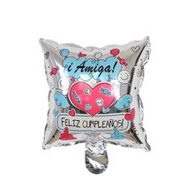 풍선팜 스페니쉬 데코레이션 호일 풍선 스퀘어 28 x 28 cm, B, 50개입