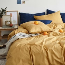 아이르 더데이 메리골드 고밀도 순면 누비이불커버