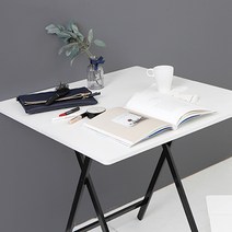 까사마루 오드리 접이식 테이블, 화이트