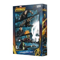 라이프 어벤져스 혼란의 역습 직소퍼즐, 500피스, 혼합 색상
