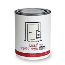 노루페인트 방문가구용 페인트 1L, 아이보리, 1개