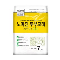 노마진 응고형 고양이 두부모래 녹차향, 7L, 1개