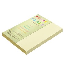 뉴씨플레인 종이문화 양면색상지 No.01 크림, 140매입