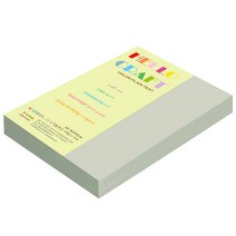 뉴씨플레인 종이문화 양면색상지 No.53 백회, 200매입