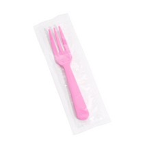 봄91 세발 미니포크 핑크 9.5cm, 1개입, 300개