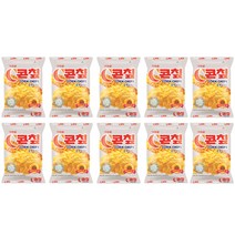 크라운 C콘칲 스낵, 44g, 10개입
