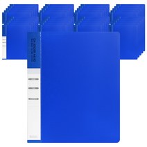 레드루프 OA 클리어바인더화일 A4 40매, 블루, 60개입