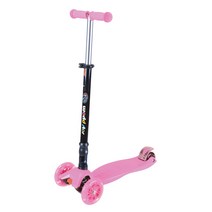 세계유통 접이식 월드스타 킥보드, 핑크