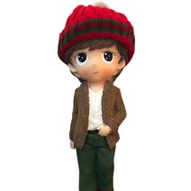 미니띠네 붉은 모자 인형 장식용 저금통, 소년, 1개