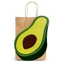 인디케이 반쪽 자른 아보카도 기프트백 10p, 혼합 색상
