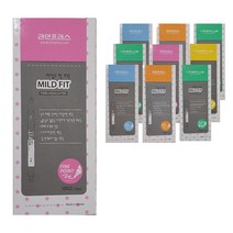 라인프러스 마일드핏 트윈 형광펜 5색 12p, 랜덤 발송, 10개입