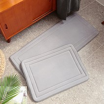 이니띠움 라인 메모리폼 발주방매트세트, 그레이