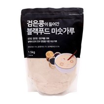 태광선식 검은콩이 들어간 블랙푸드 미숫가루, 1.5kg, 1개
