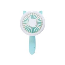 메이킹북스토리 LED 휴대용 선풍기, hfan-0002, 민트