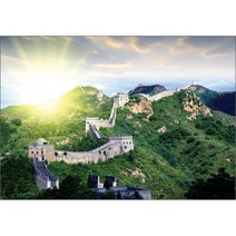 퍼즐코리아 만리장성을 비추는 일출 직소퍼즐 3180, 1000피스, 혼합 색상