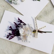 블뤼엔 프리저브드 플라워 + 용돈봉투, 퍼플