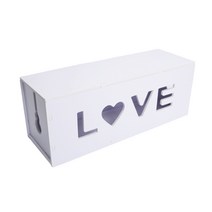 IYES 멀티탭 정리 수납받침대 러브, 1개