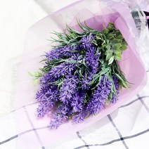 블뤼엔 조화 꽃다발, 라벤더 퍼플