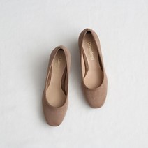 단골언니 여성용 금장볼드굽 펌프스 듀엘 5cm