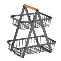 오슬로 2단 멀티 보관함, 블랙