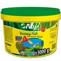 아트아쿠아 구피 스피룰리나 갈릭 사료, 3kg, 1개