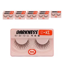 다크니스 속눈썹, 10개, I-XL