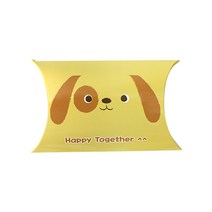 피크닉하우스 애니멀 반달상자 강아지, 혼합 색상, 20개