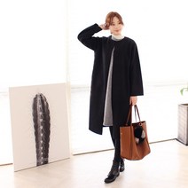 팡팡샵 T 긴 테일러베이직 임산부 코트