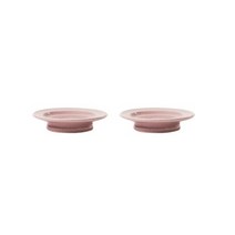 에라토 옳음 다기잔 받침, 핑크, 2개
