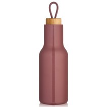 그랏토 우드 보온보냉 진공 텀블러, 퍼플, 600ml