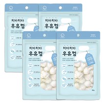 굿데이 치카치카 강아지껌 SS, 우유맛, 4개