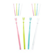 블루마토 말랑 토끼 중성펜 0.35mm PEN010 4종, 랜덤 발송, 12개