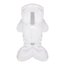 퍼피엔젤 MAGAGIO 스노우 후드 패딩 오버롤 OW452, 0 White