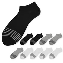 구냥씩 남성용 스트라이프 발목양말 10켤레