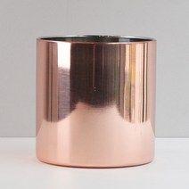 도시정원 스텐원형화분 1515, 골드