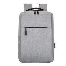 BAGnBAGs USB 노트북백팩 BP-S001, 그레이