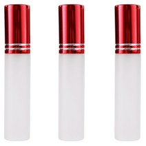 마켓A 탄젠트 노즐 향수 공병 10ml, 레드, 3개