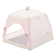울프라운치 폼폼 펫 텐트, 라이트핑크