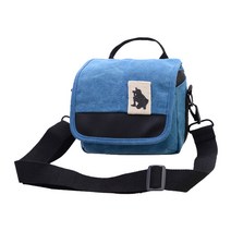 콩 포토그래퍼 심플스퀘어 카메라가방, 블루