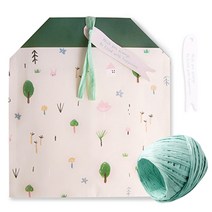 인디케이 어릴적그림봉투 50p + 텍 50p + 민트라피아 18M + 투명마감라벨 3개입 17개, 혼합 색상, 1세트