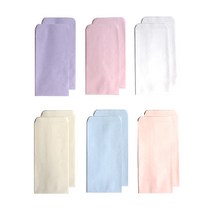 아이비스 컬러 한지봉투 10609149, 랜덤발송, 12개