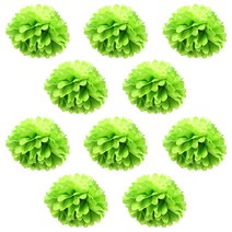 리빙다 꽃모빌 10p, 라임그린