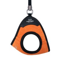 퍼피엔젤 강아지용 마카롱 하네스 클립타입 PA-HA038, 354 ORANGE