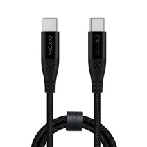 빅쏘 케이지 C타입 to C타입 5GB 고속 충전 PD USB케이블 K2 25cm, 블랙