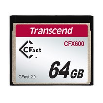 트랜센드 Cfast 2.0 CF카드 TS64GCFX600, 64GB