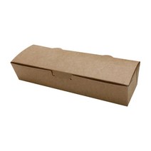 더담다 크라프트 일회용 김밥도시락, 1개입, 100개
