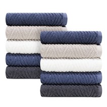 송월타월 포레스트 수건 185g 30수 코마사, 랜덤발송, 10개